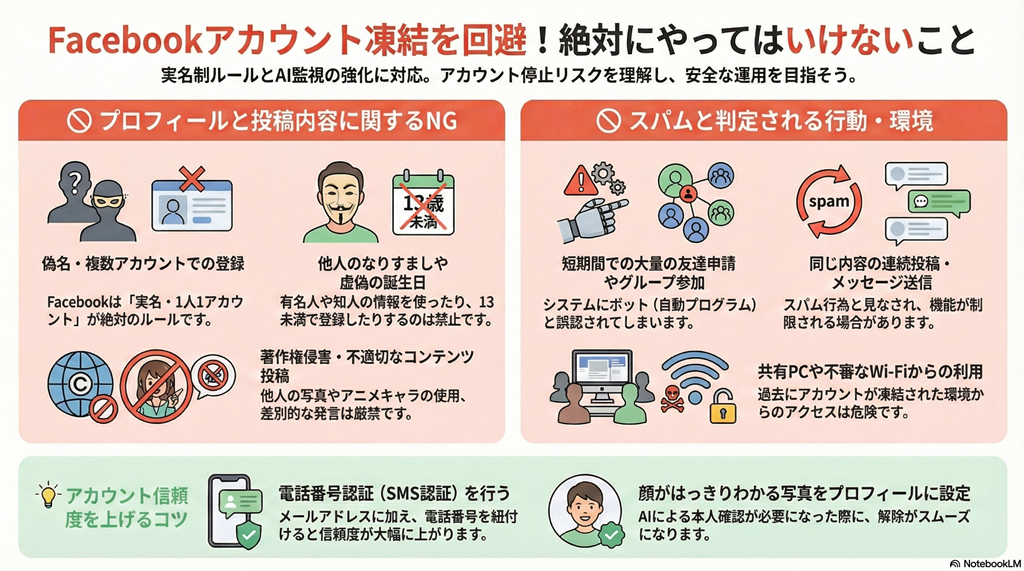 Facebookアカウント凍結を避けるコツ-s