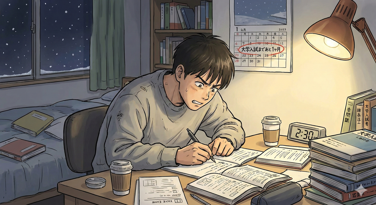 いよいよ共通テスト！ここまで走り抜けてきた君へ、最大限のエールを。